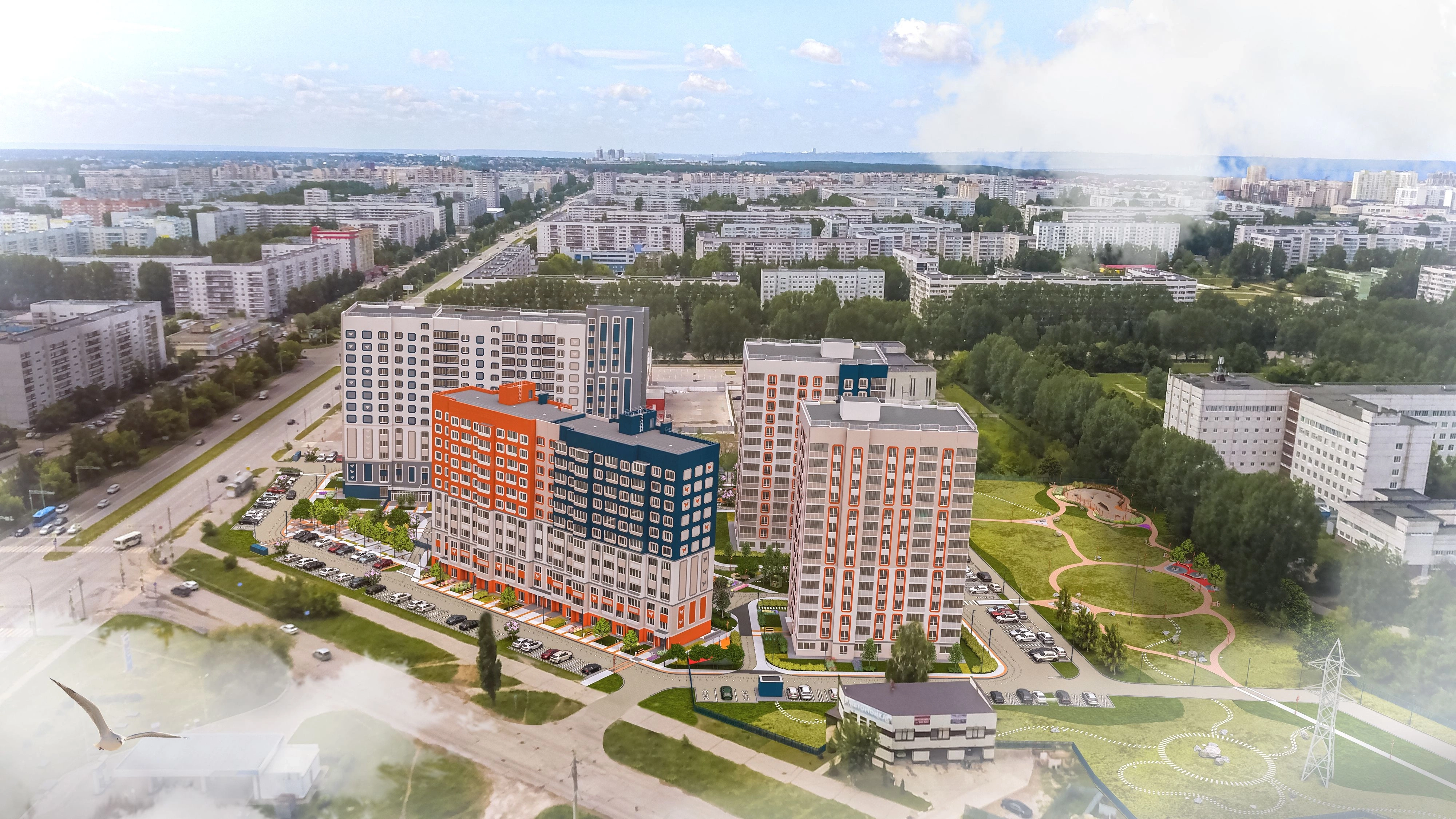 Новостройки от застройщика в Заволжье Ульяновска